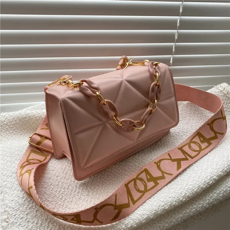 Fashion Women Shoulder Bag Handle Handbags PU Leather Women Flap Bag Female Large Capacity Vintage Casual Crossbody Bag