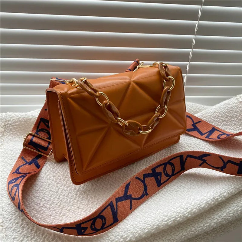 Fashion Women Shoulder Bag Handle Handbags PU Leather Women Flap Bag Female Large Capacity Vintage Casual Crossbody Bag
