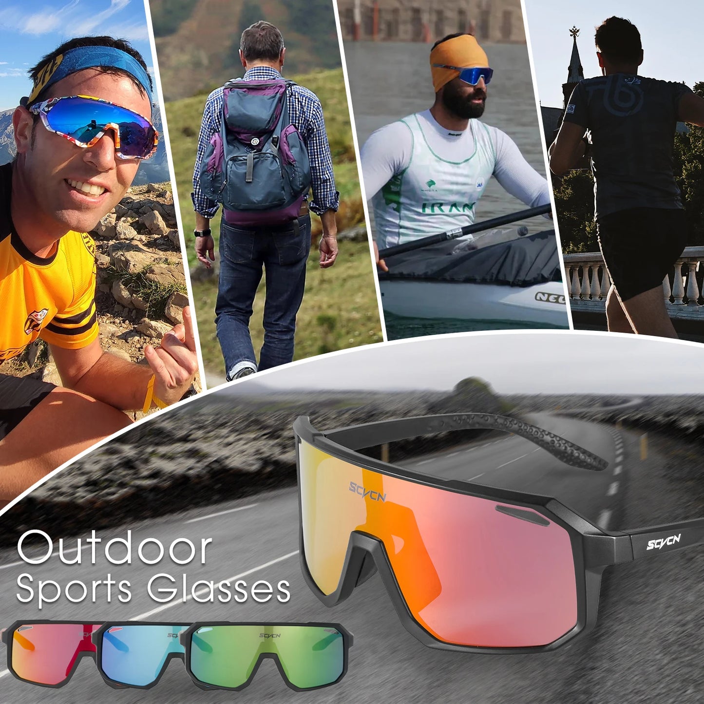 Mountain Driving Glasses Cycling Sunglasses UV400 Women Sports Running Eyewear Men Road Bicycle Glasses Bike Goggles