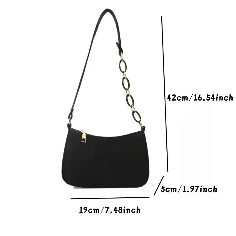 Lady Felt Armpit Design Luxury Tote Released Fashion Ladies Handbag 