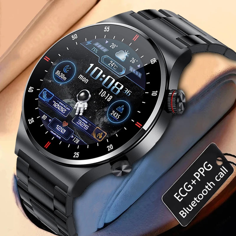 Smart Watch Men Bluetooth Call Health Sleep Monitoring Multiple Sports Mode Waterproof Smartwatch Man