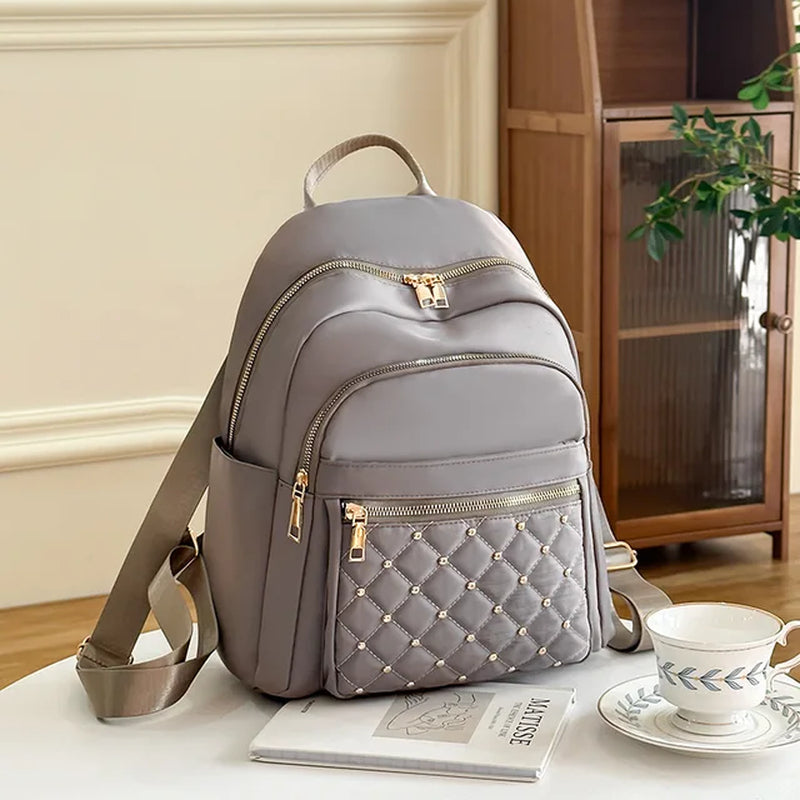 Classic Vintage Style Women Backpack Leather PU Fashion Backpack Women Travel Bag Casual Solid School Bag for Girl