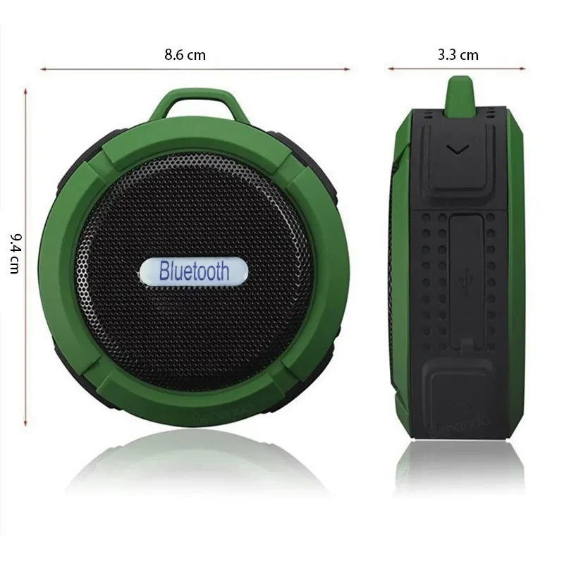 C6 Waterproof Bluetooth Speaker Outdoor Sports Mini Subwoofer Portable Sound Box 