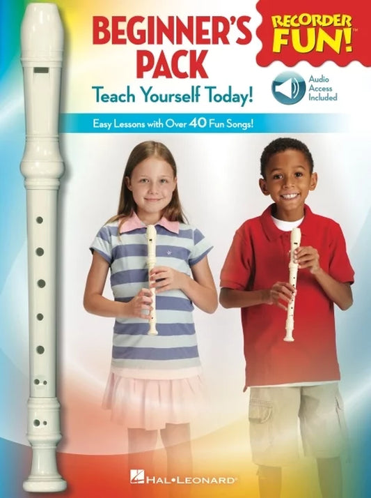 Recorder Fun! Beginner'S Pack with Flute: Teach Yourself Today